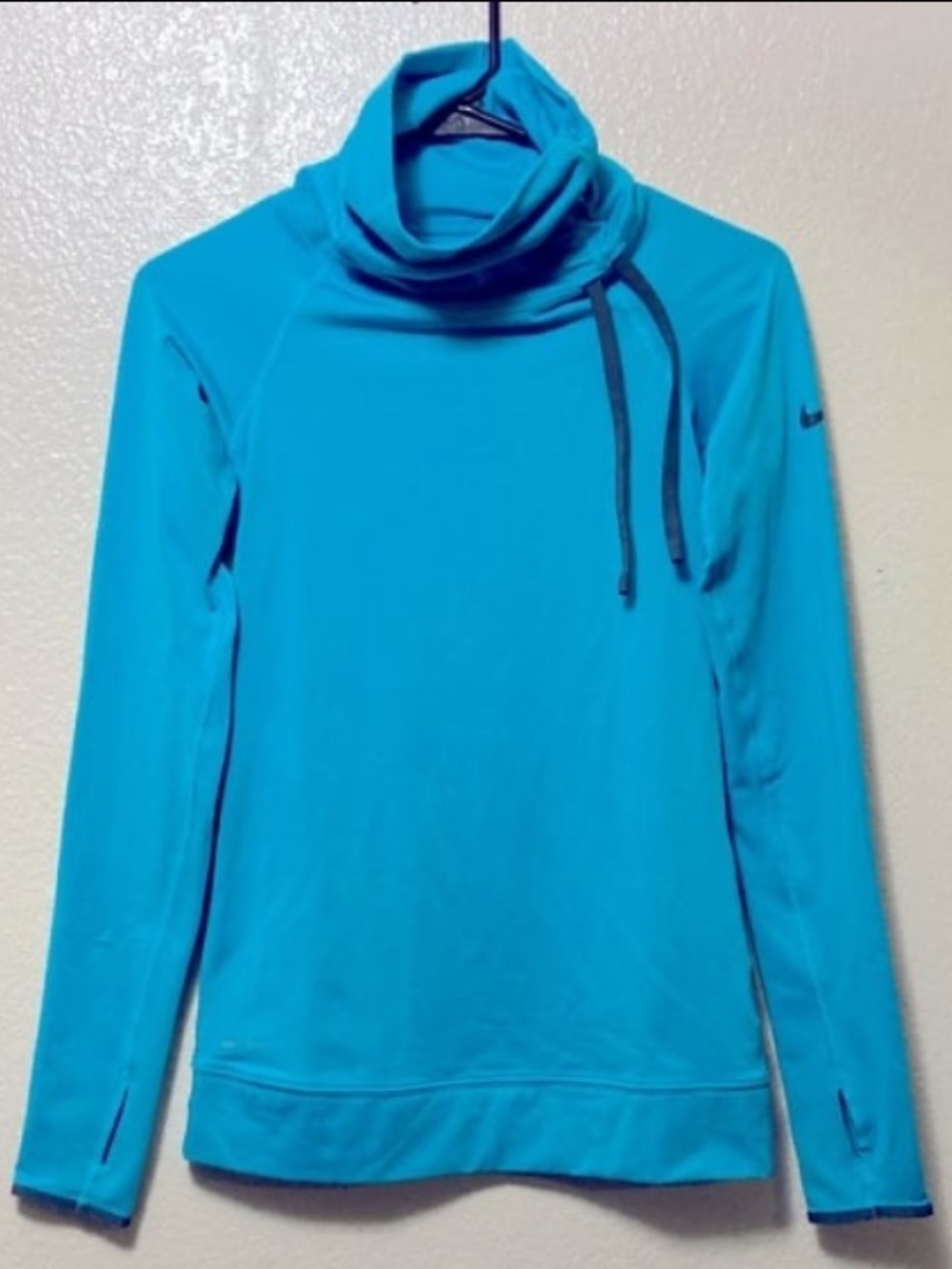 Nike Women’s Bright Teal Cowl Neck Pullover
